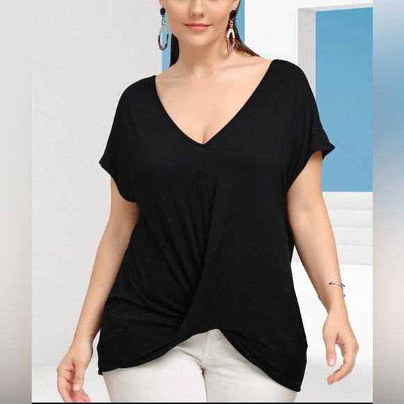 SHEIN Tops - Cute black blouse size 3X